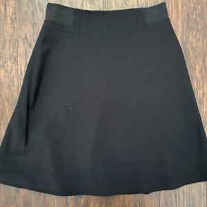 Elie Tahari Aline black ponte skirt size 8